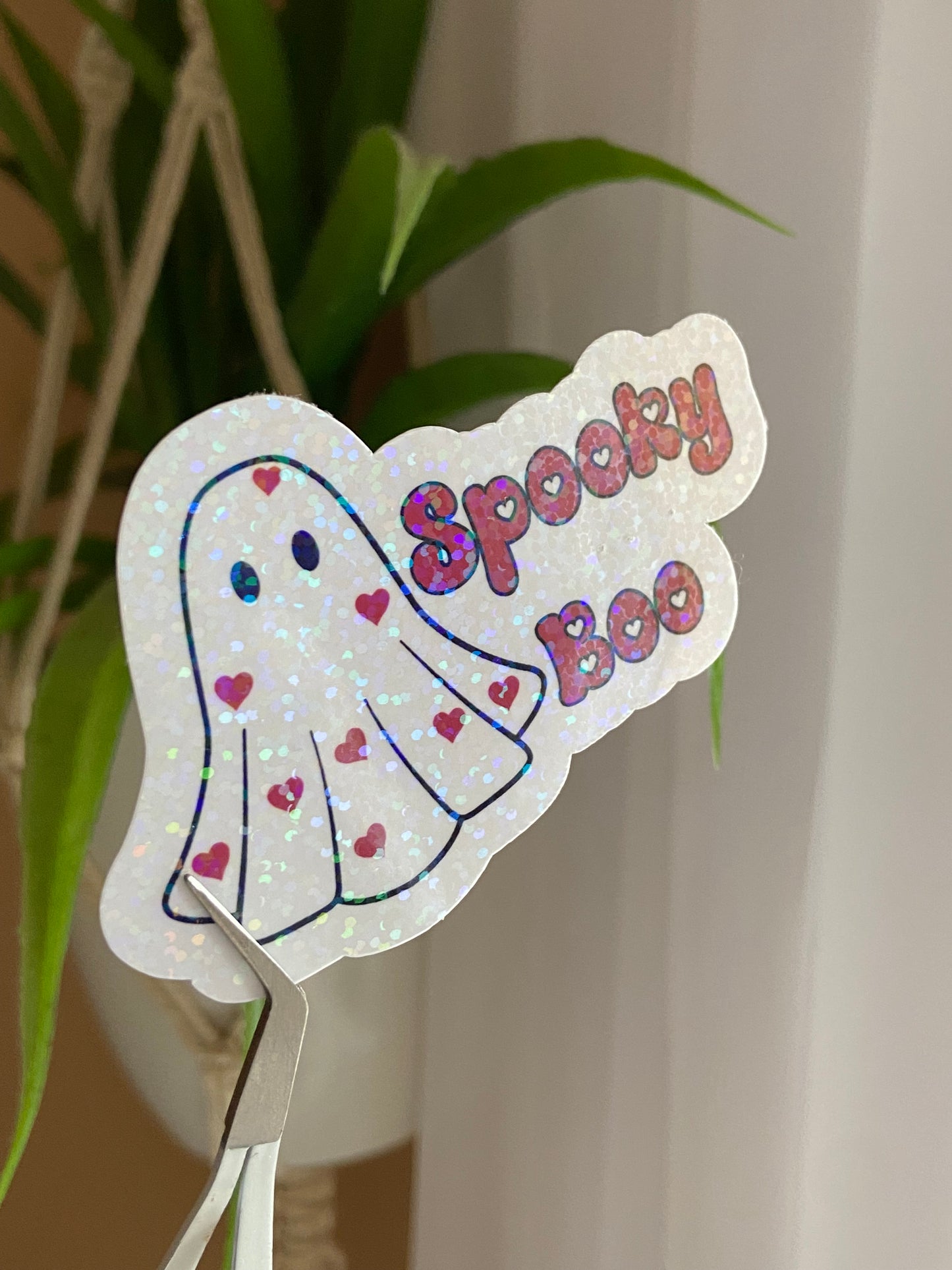 Spooky Boo Vinyl Sticker